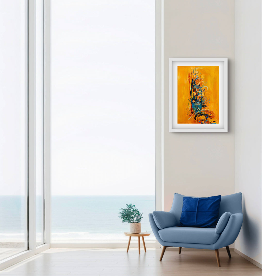 Geometric Flow Print