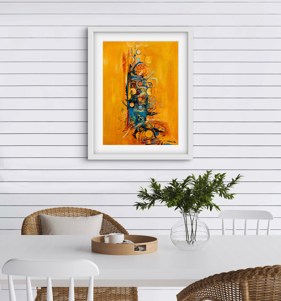 Geometric Flow Print