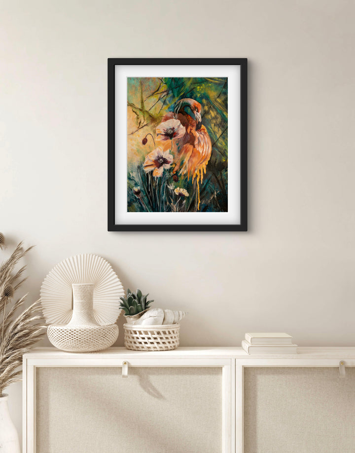 Flamingo Reverie Print