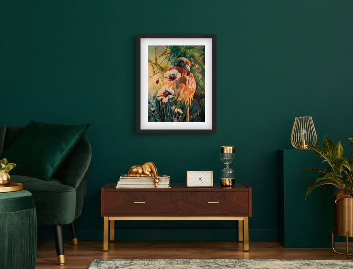 Flamingo Reverie Print