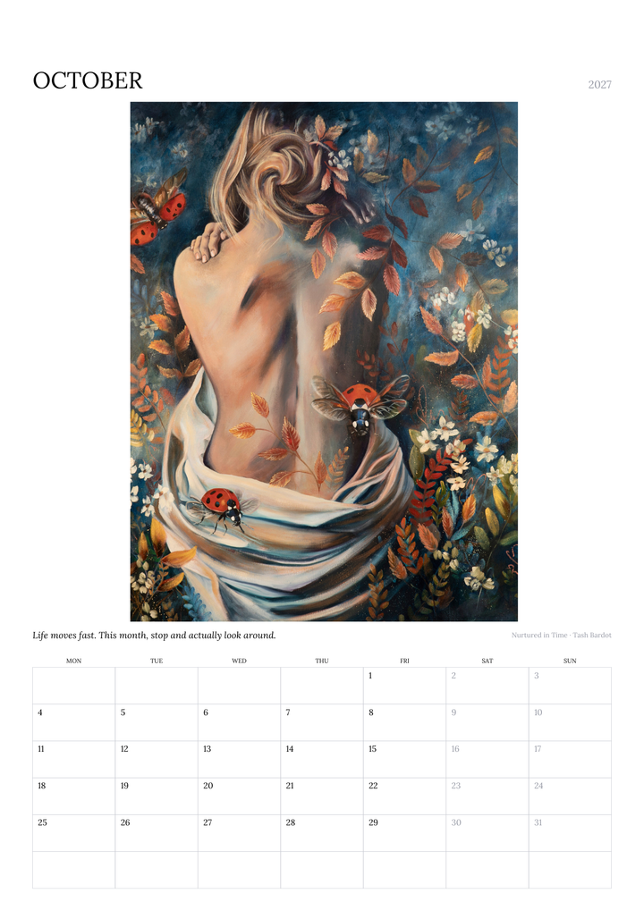 2027 Calendar: A Painting for Every Month