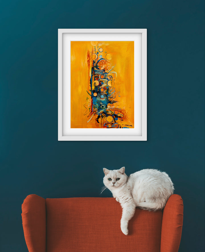 Geometric Flow Print