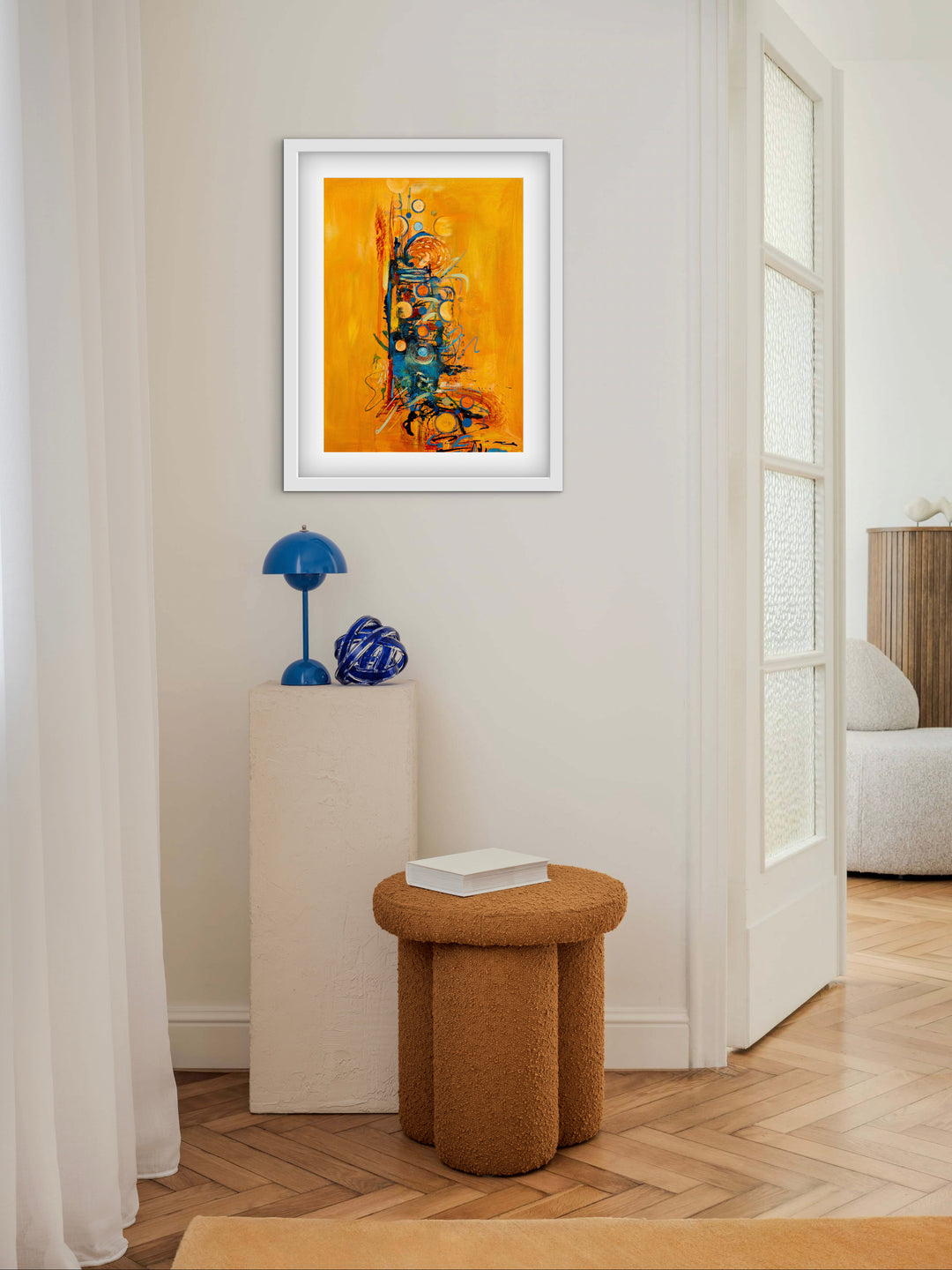 Geometric Flow Print