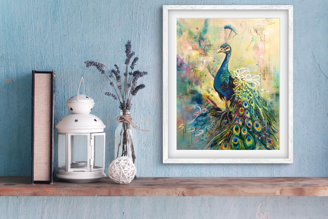 Perched with Grace Print